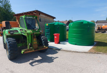 Nádrže na naftu pre Údržbu ciest Královéhradeckého kraja