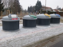 Polopodzemné kontajnery SemiQ - 8