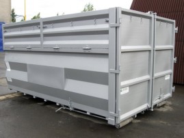 City Abrollcontainer - spezielle Ausführung